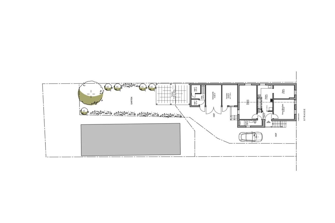 Hähn­lein – Frei­ste­hen­des EFH mit grü­ner Gar­ten­oa­se