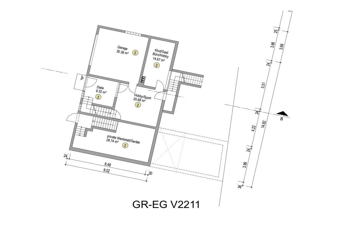 Zwin­gen­berg – EFH mit gro­ßem Grund­stück