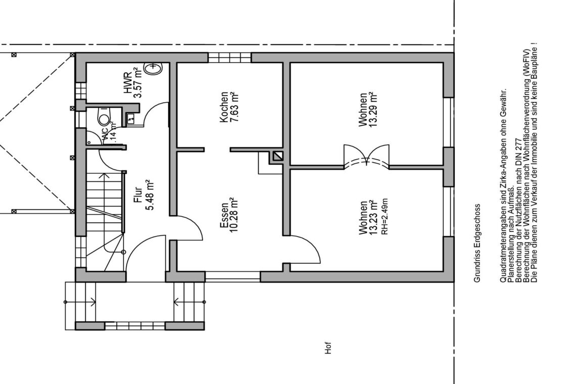 Bicken­bach – freist. EFH mit Süd-Gar­ten und Gara­ge