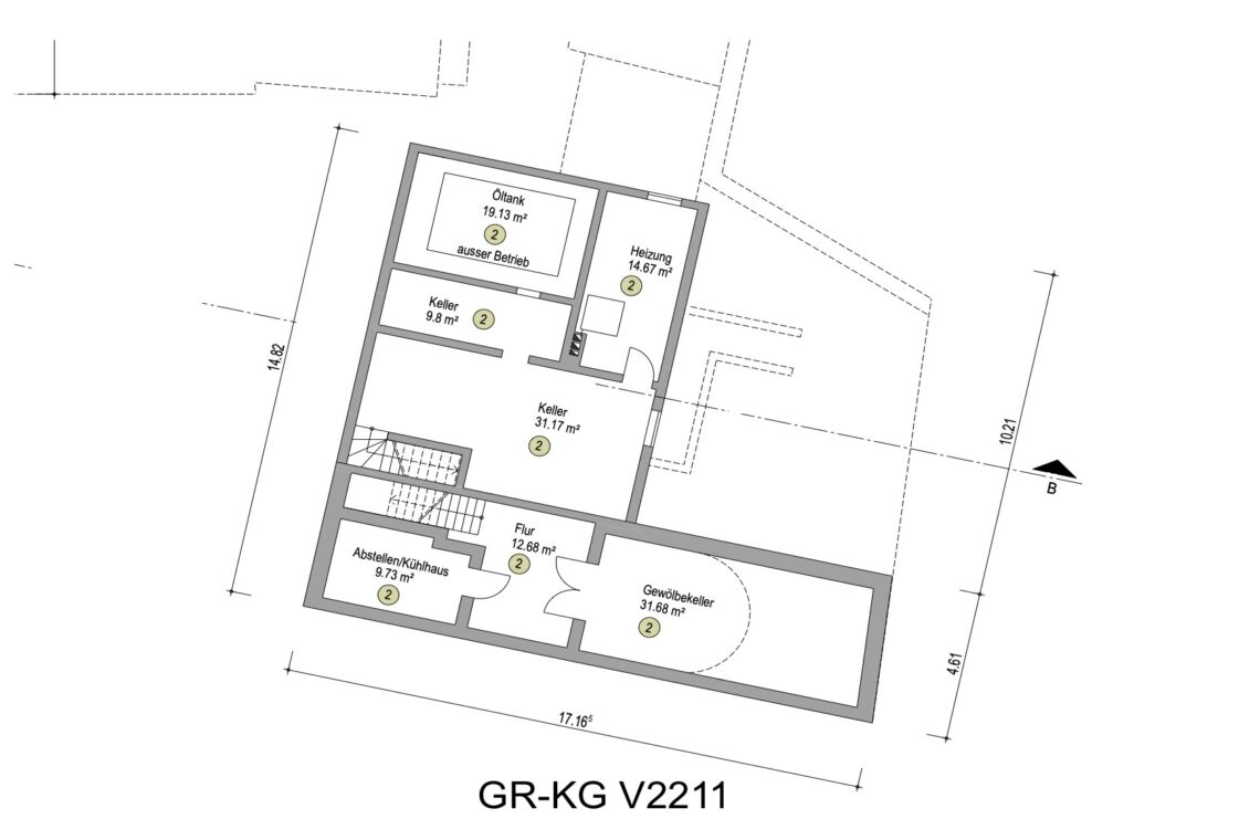 Zwin­gen­berg – EFH mit gro­ßem Grund­stück